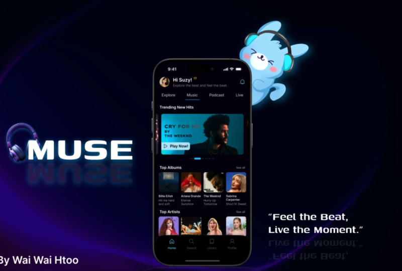 MUSE music app case study