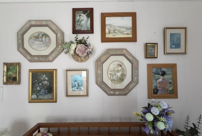 Over-Desk Gallery Wall