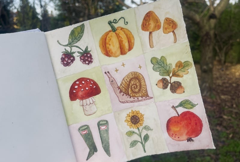 Day one - Autumn Garden