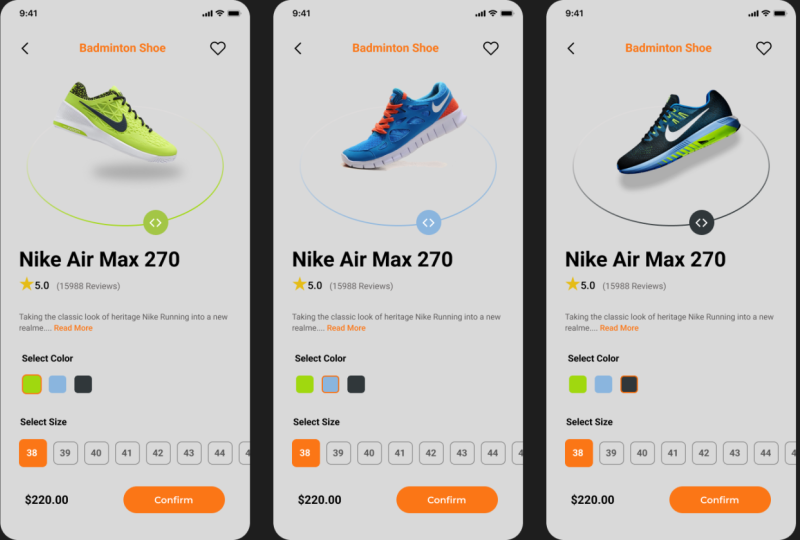 Shoe Shop E-commerce App