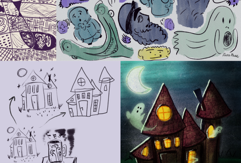Class project (Nicole Gabriel's Digital Sketchbook Fun)