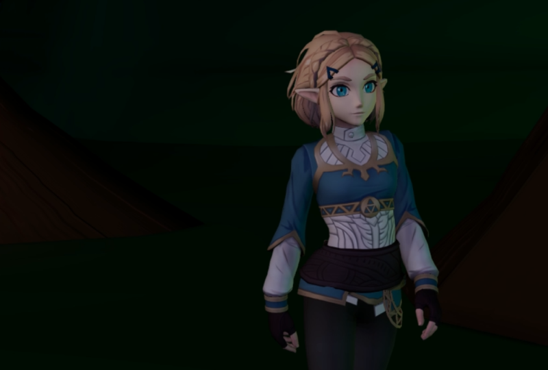 Zelda BOTW Walk Cycle
