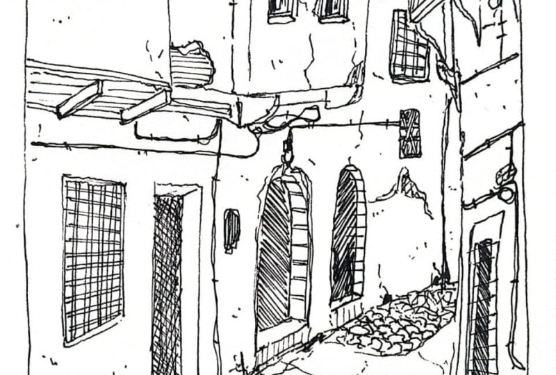 calle en perspectiva