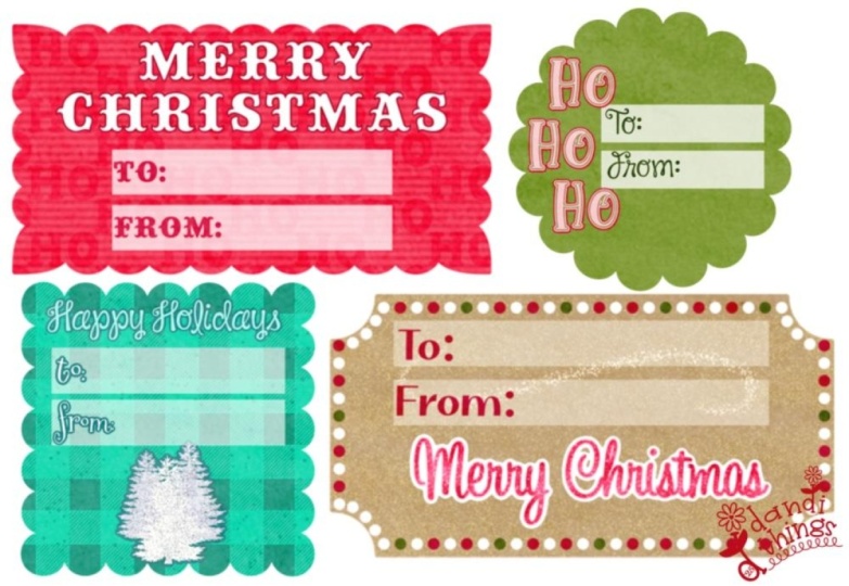 Holiday Gift Tags