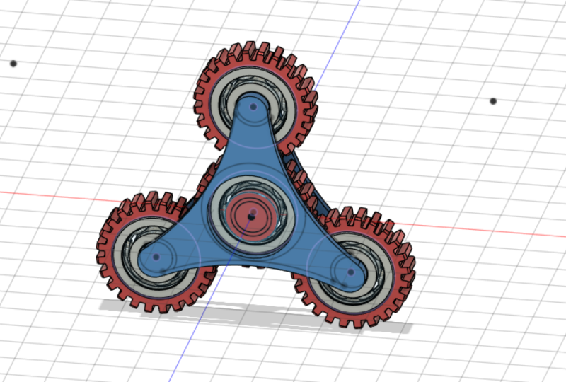 Fidget Spinner Fusion 360