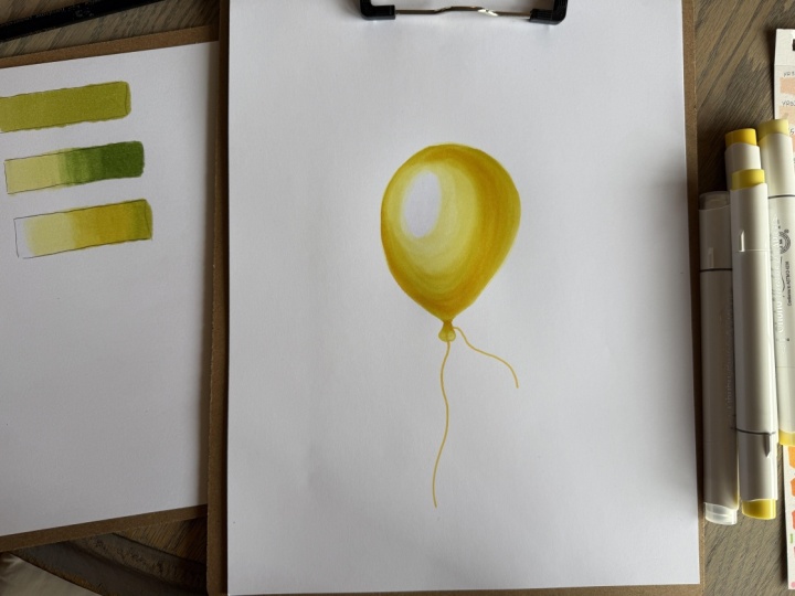 Blending Alcohol Markers