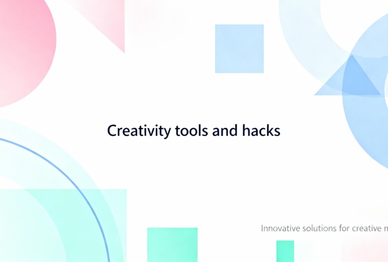 My creative tools and Hacks
