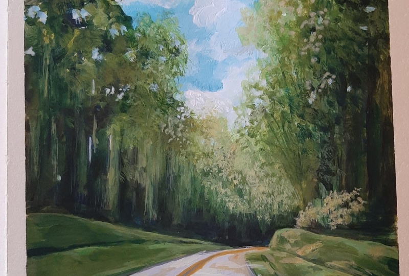 Paysage Acrylique