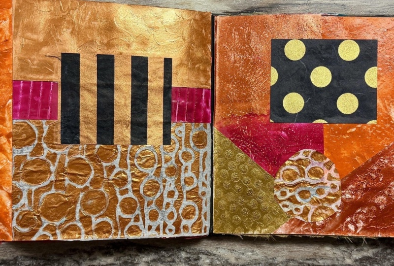 100 Days of Mixed Media Class 4: Exploring Texture