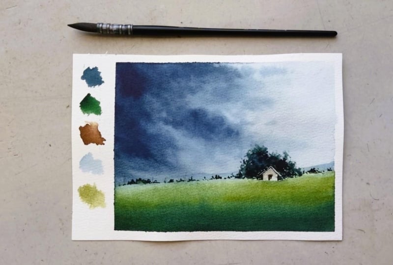 Paint Quick and Easy Mini Landscapes