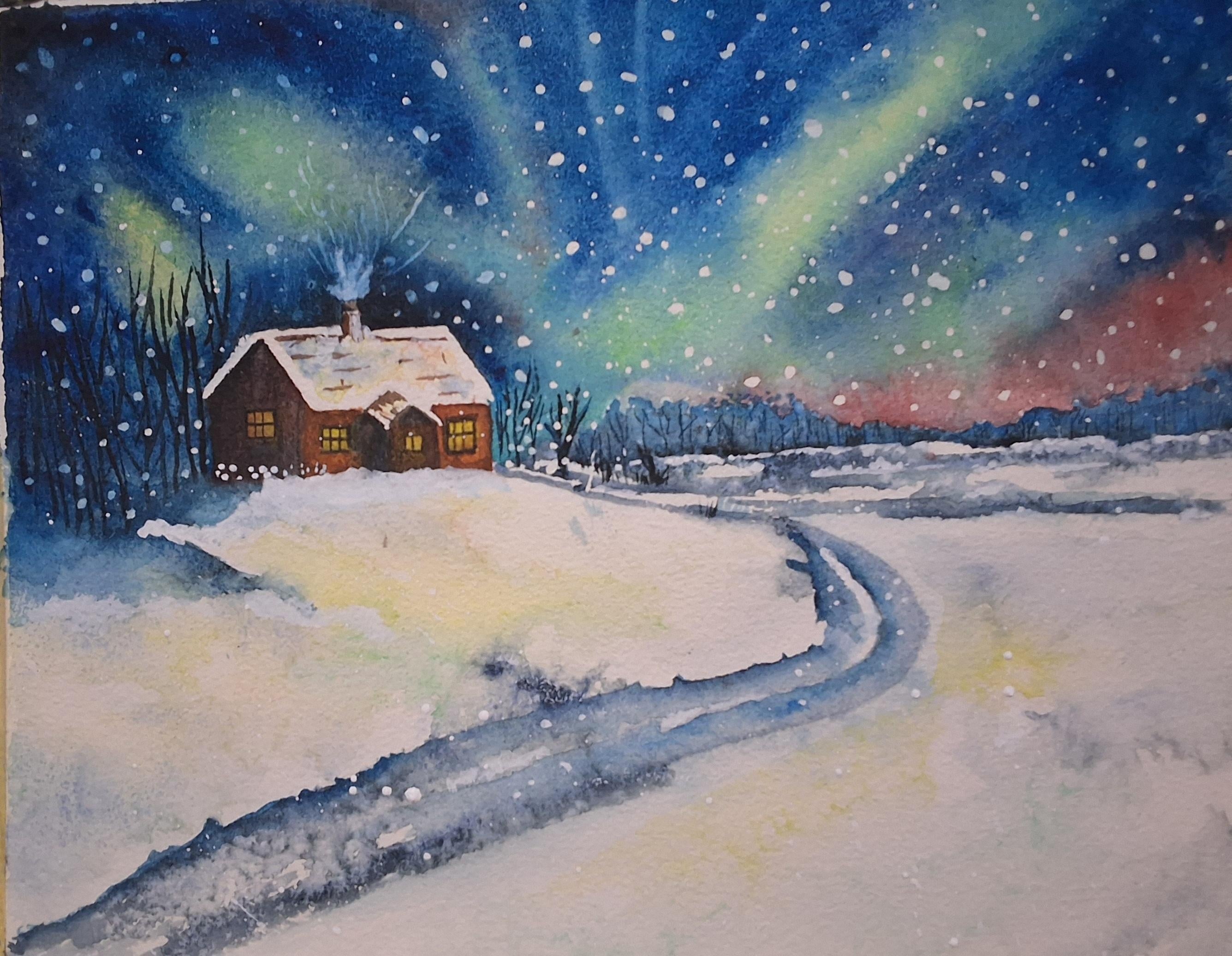 Northern lights - student project