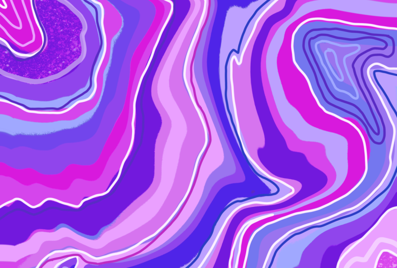 Beautiful geode