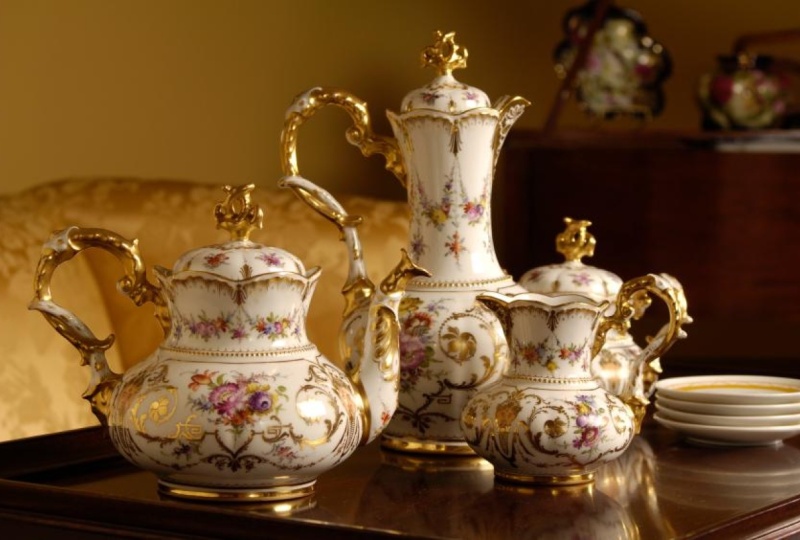 The tea set
