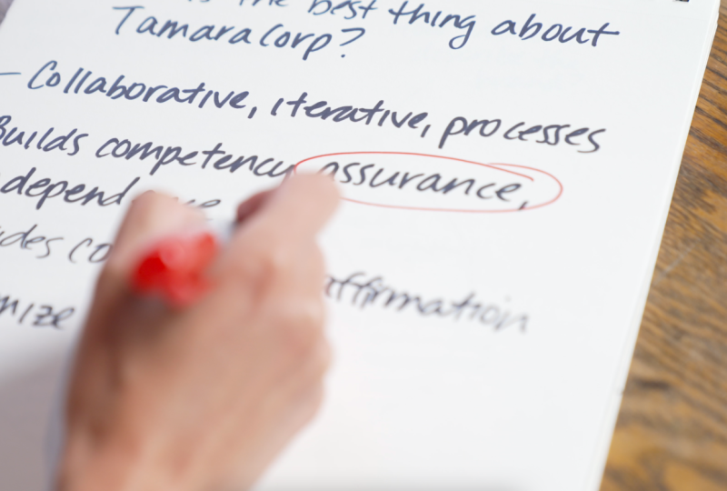 My Core Brand Essence: Assurance
