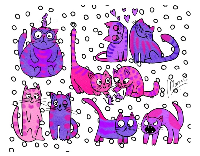 Snack cats and mice!