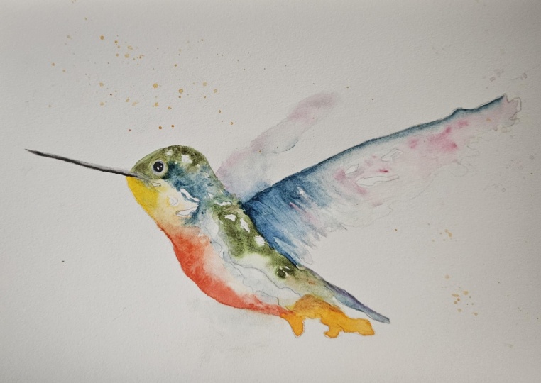 Hummingbird with Paul