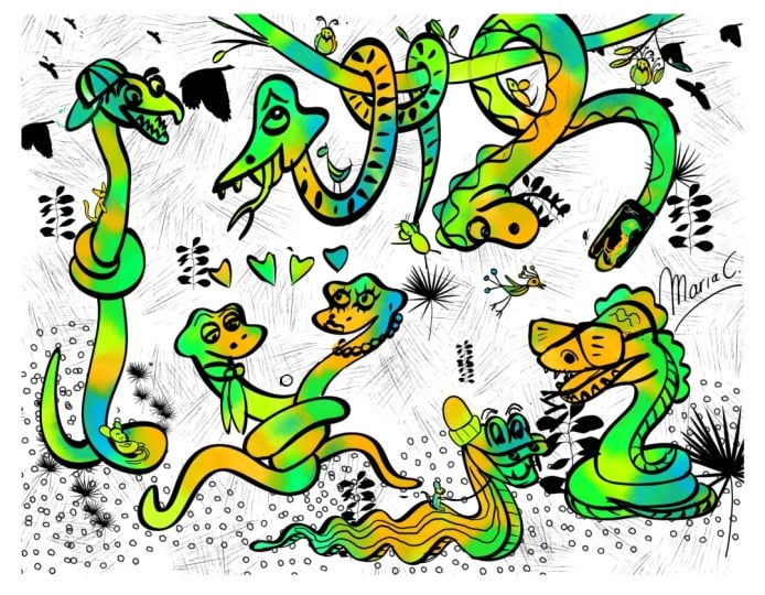 Snake snacks!
