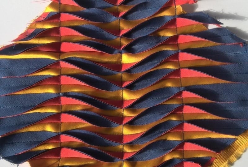 Shibori Bubbles and Sandwich Fabric