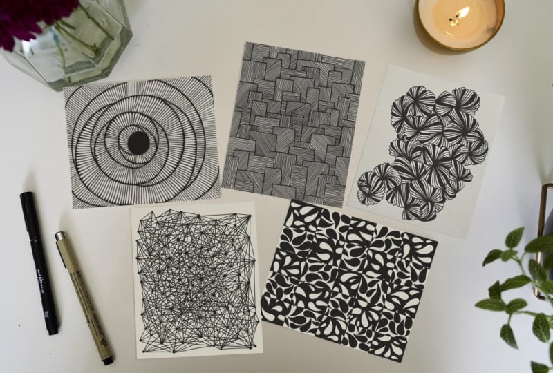 Daily Meditative Art Practice: Pen, Paper & Pattern ||