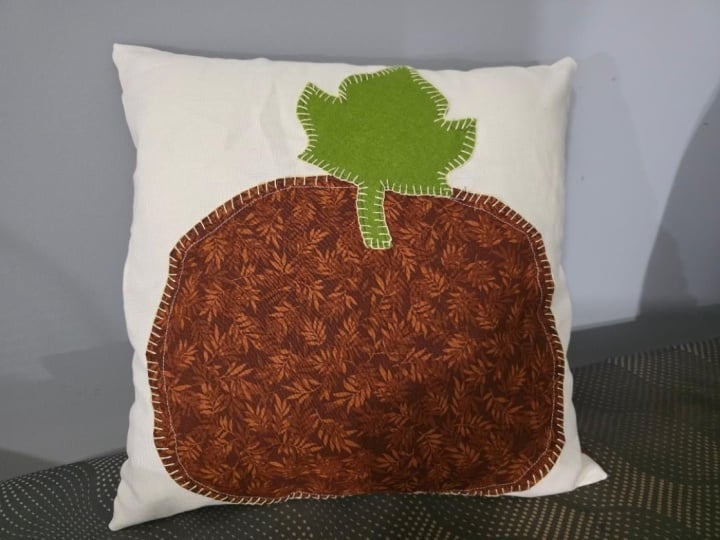 pumpkin pillow. .