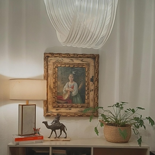 •	The Dining Space in My Apartment