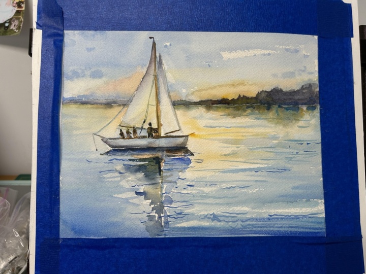 Sailboat practice