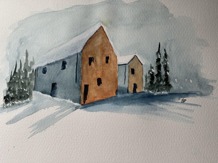 Two point perspective in watercolour with Nadine Dudek