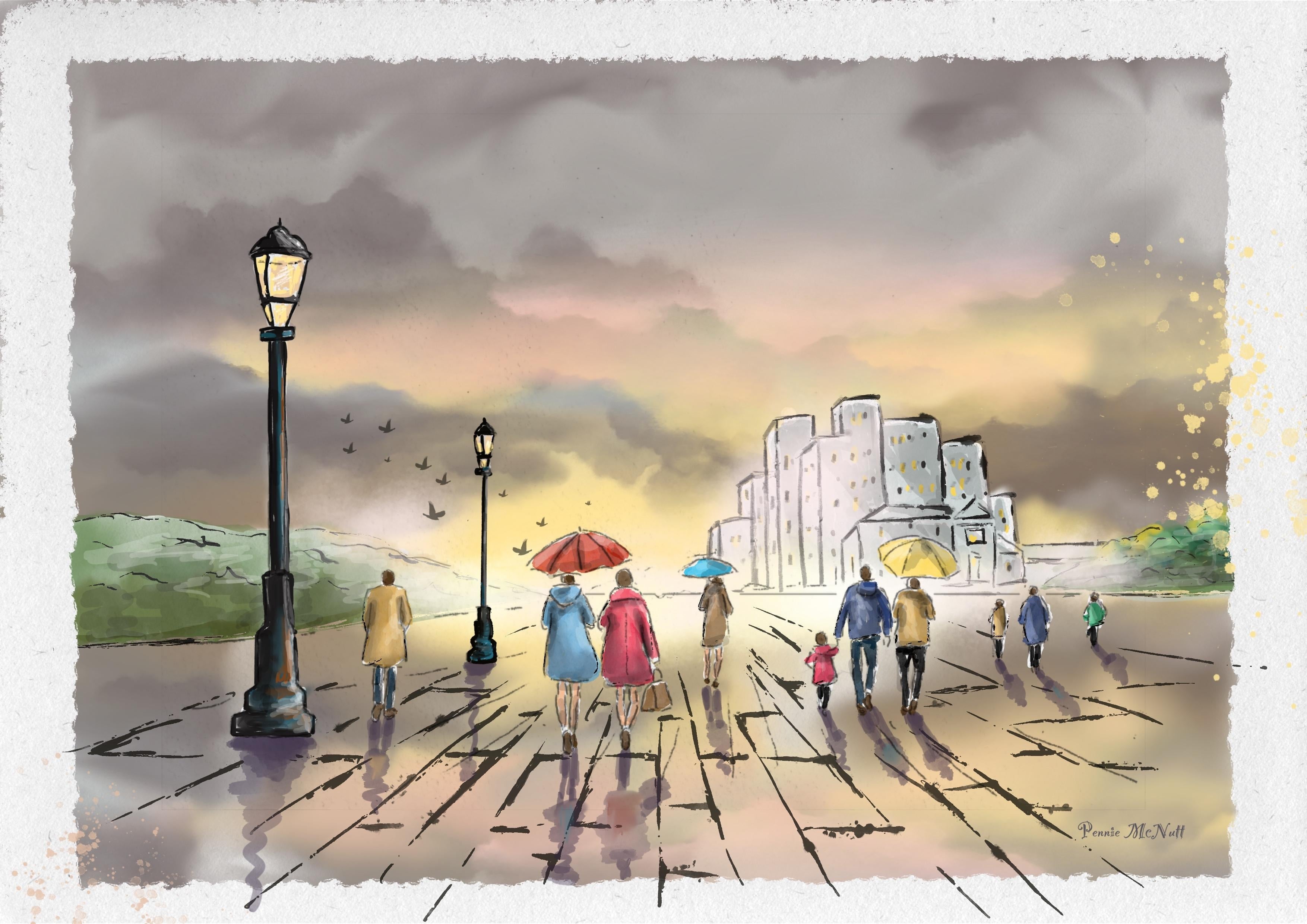 Evening Walk - student project