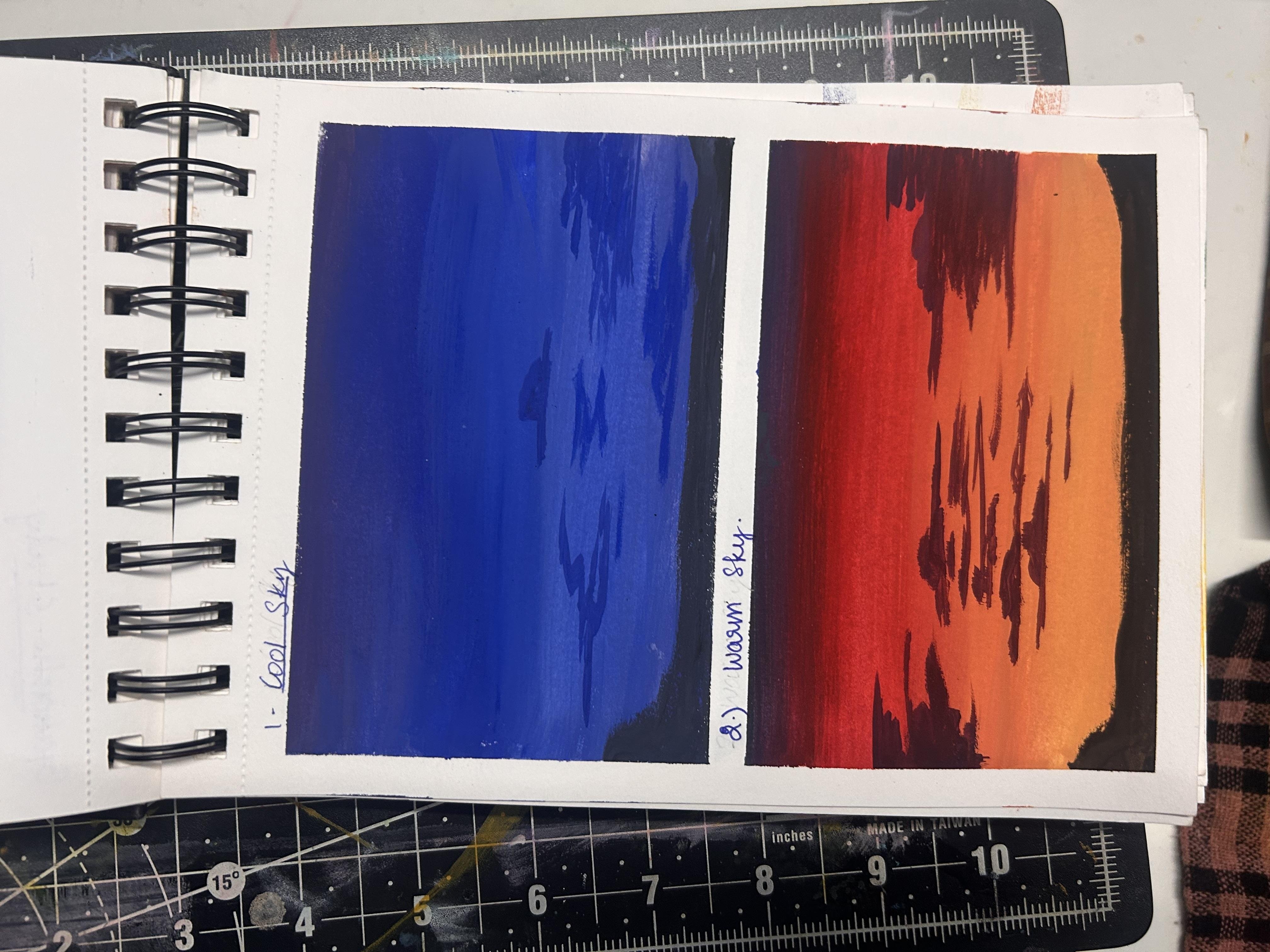 Gouache - student project