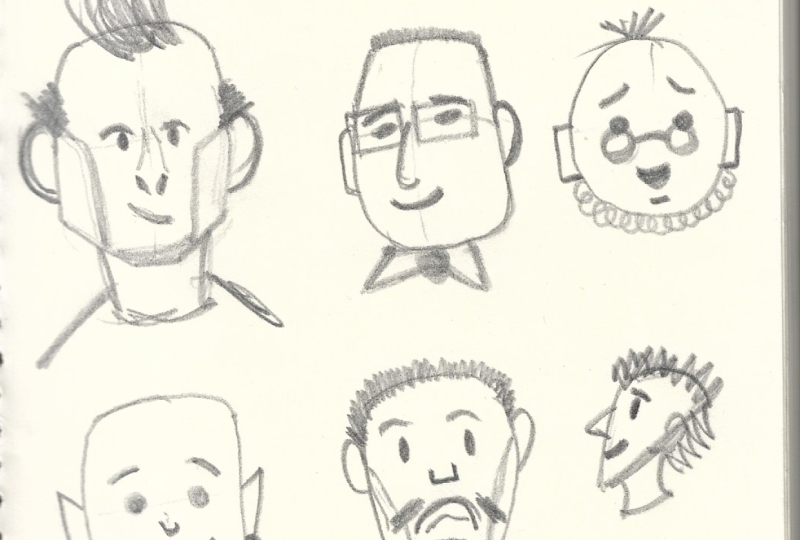 Drawing some characters
