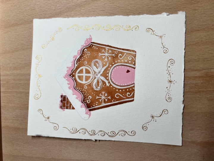 Gingerbread house delight