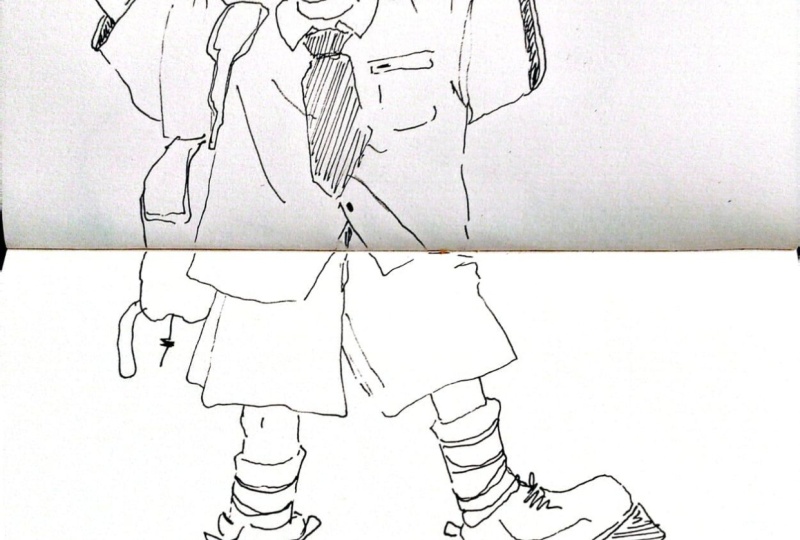 dibujo en caricatura