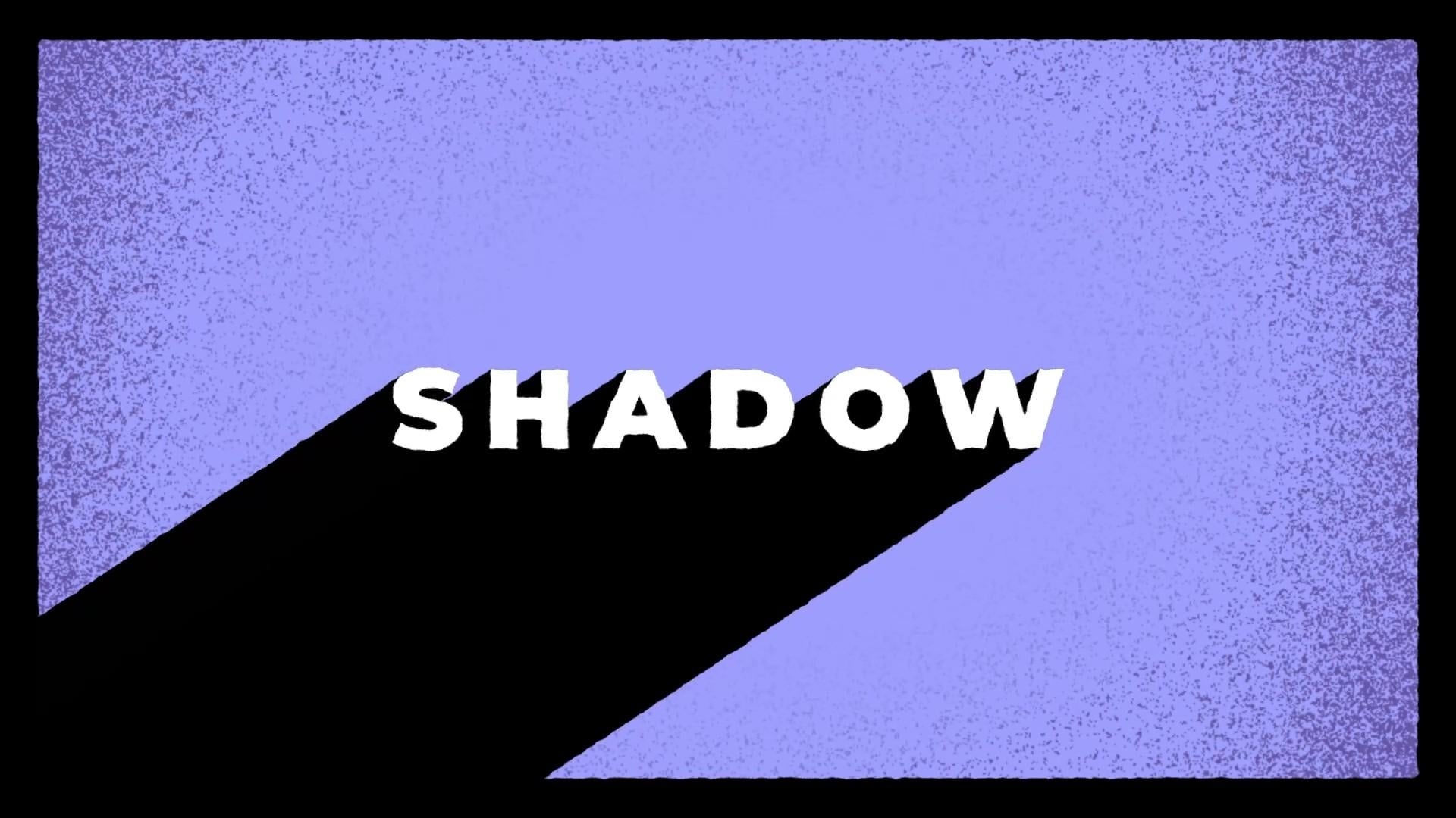 Create long shadow text like this - student project