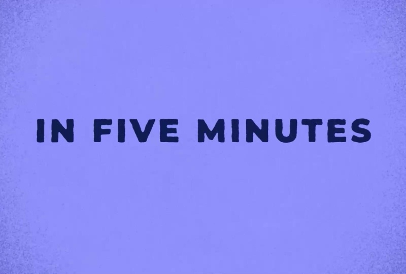 Five minute text animations project