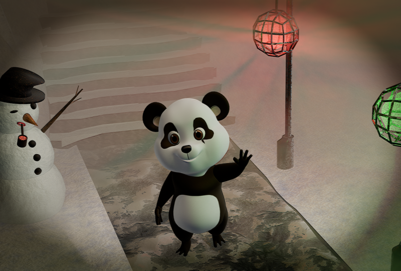Panda Fleck & The Snowman