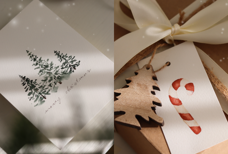 Christmas Cards, Tags & Gift Wrapping Ideas