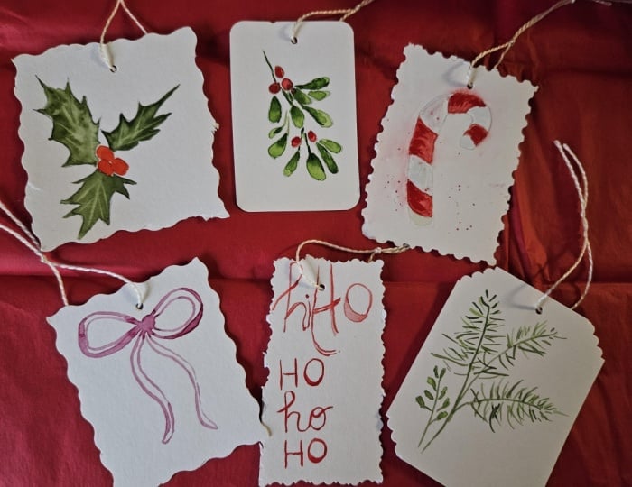 Xmas tags