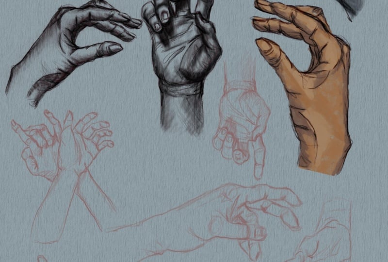 My hand sketches