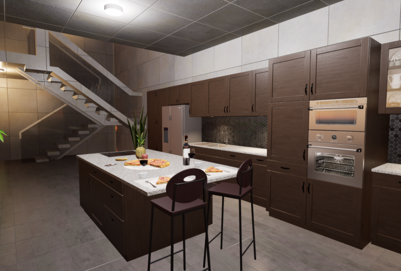 Modern Home Twinmotion Render
