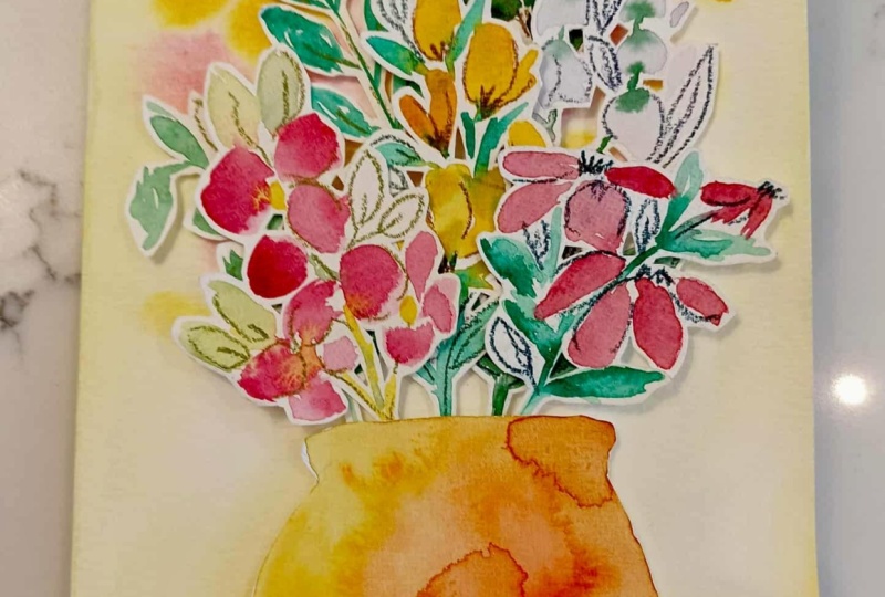 Colourful card