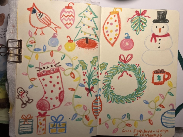 My 12 days of Crayonmas