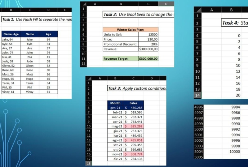Excel Tips & Tricks project