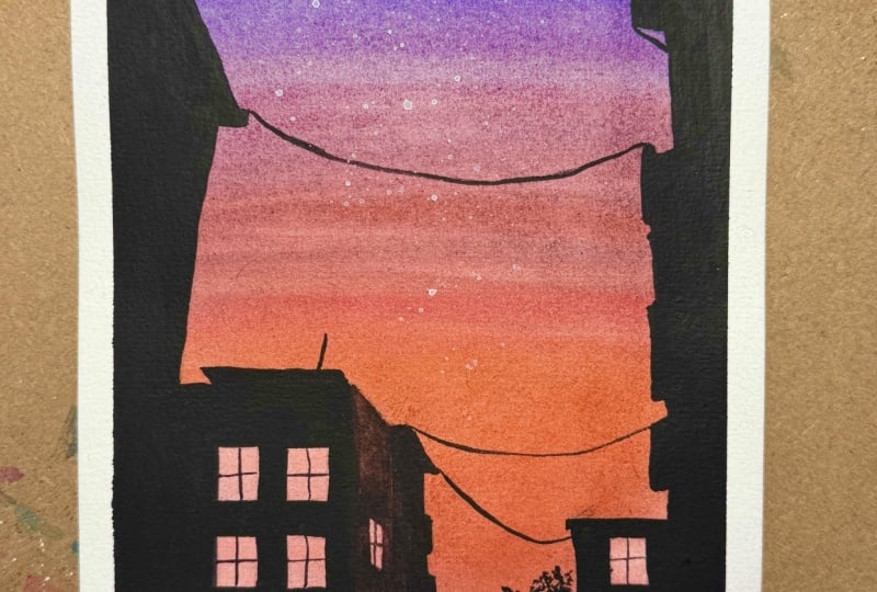 Night Sky in the City