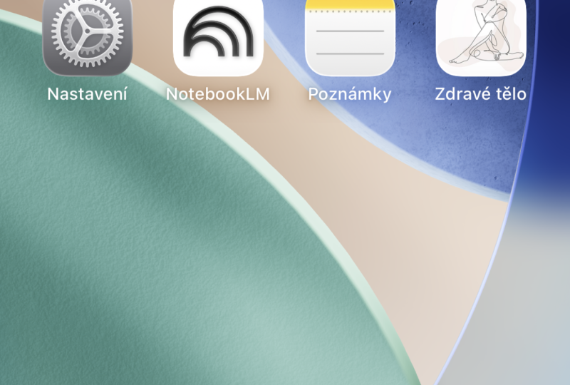 Decluttered homescreen