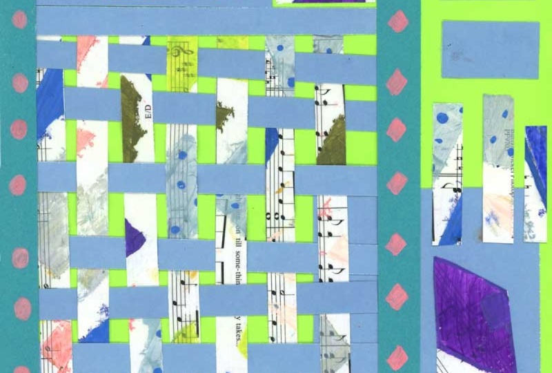 Geometric Color Blocking Collage