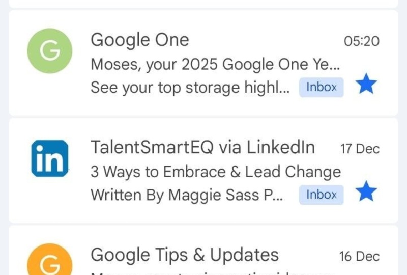 Email management