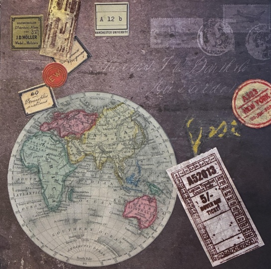 Travels of the world. Imagined keepsakes