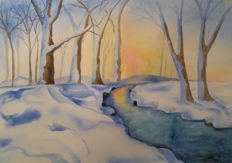 snow landscape
