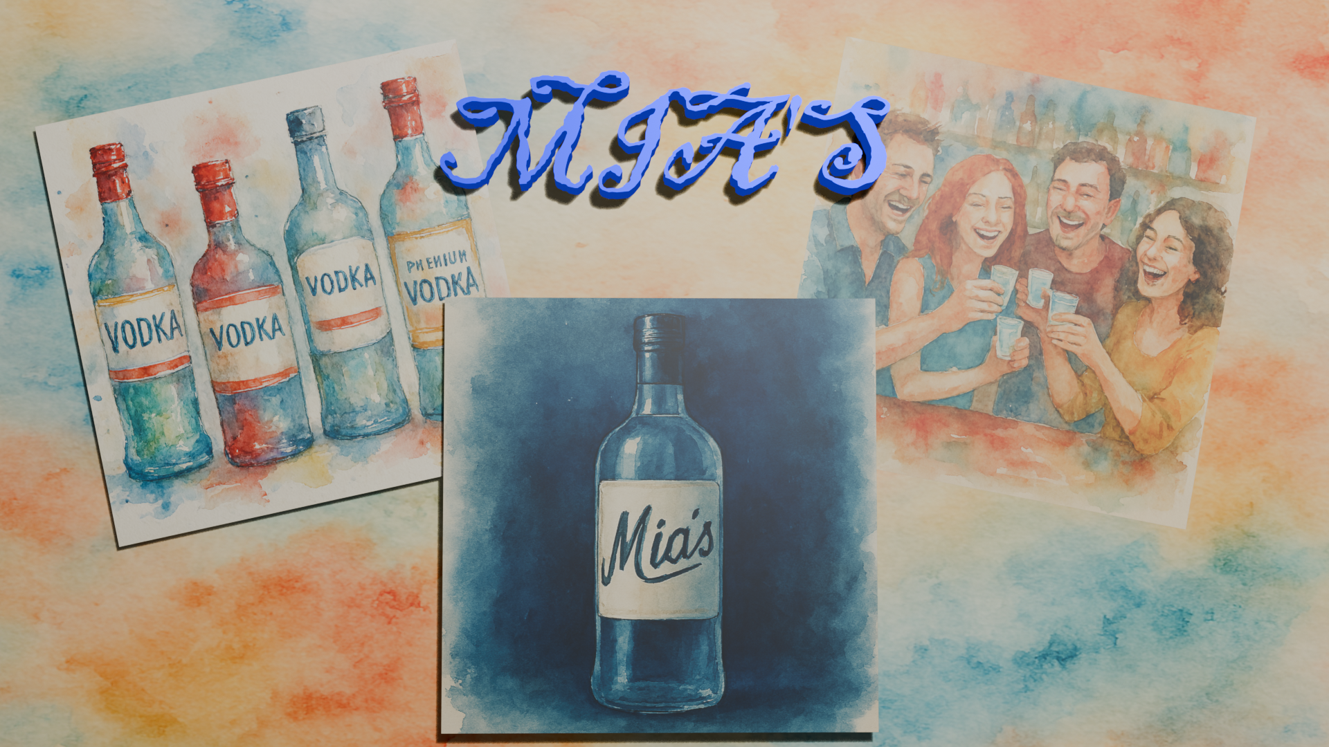 MIA'S VODKA - student project