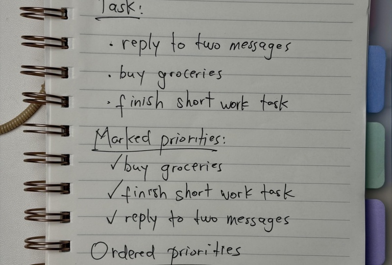 Today's Priority Page